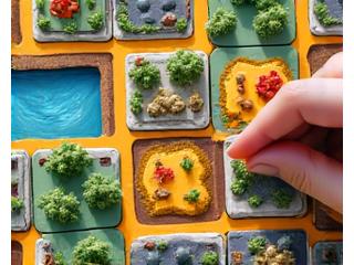 Kingdomino tile placement game